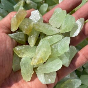 Natural Green Calcite Crystal