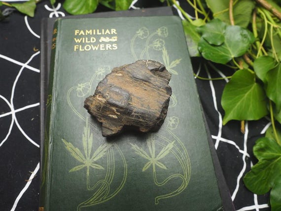Natural Raw, Real Whitby Jet For Witchcraft And Pagans (lignite)