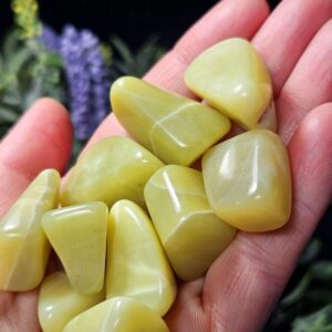 Nephrite Jade - Tumbled Jade - Jade Crystal - Jade Gemstone - Jade Stone - Green Jade - Jade Specimen - Polished Jade - Jade Tumble Stone