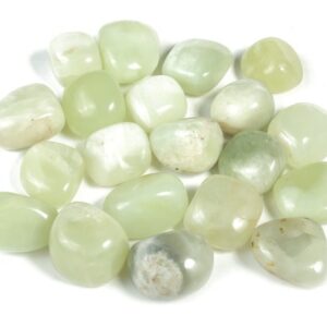 New Jade Tumbled Stone - Healing Gemstone - Lucky Jade Quartz Tumble Stone – Healthy Stone – Good Luck Crystal Stone – Tu1078