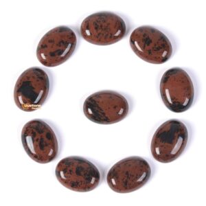 20mm Mahagony obsidian oval cab cabochon DIY jewelry making 20mm Mahagony obsidian oval cab cabochon DIY jewelry making
