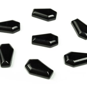 Obsidian Coffin Crystal - Cabochon - Crystal Carving - 3cm CO1012