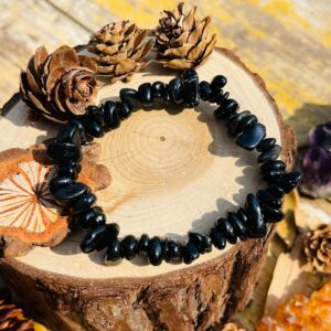 Natural Black Obsidian Chip Bracelet,healing Braclet,stretchy Chip Beads Bracelet,chip Stretchy String Bracelet.7.5 Inches Bracelet. Natural Black Obsidian Chip Bracelet,healing Braclet,stretchy Chip Beads Bracelet,chip Stretchy String Bracelet.7.5 Inches Bracelet.