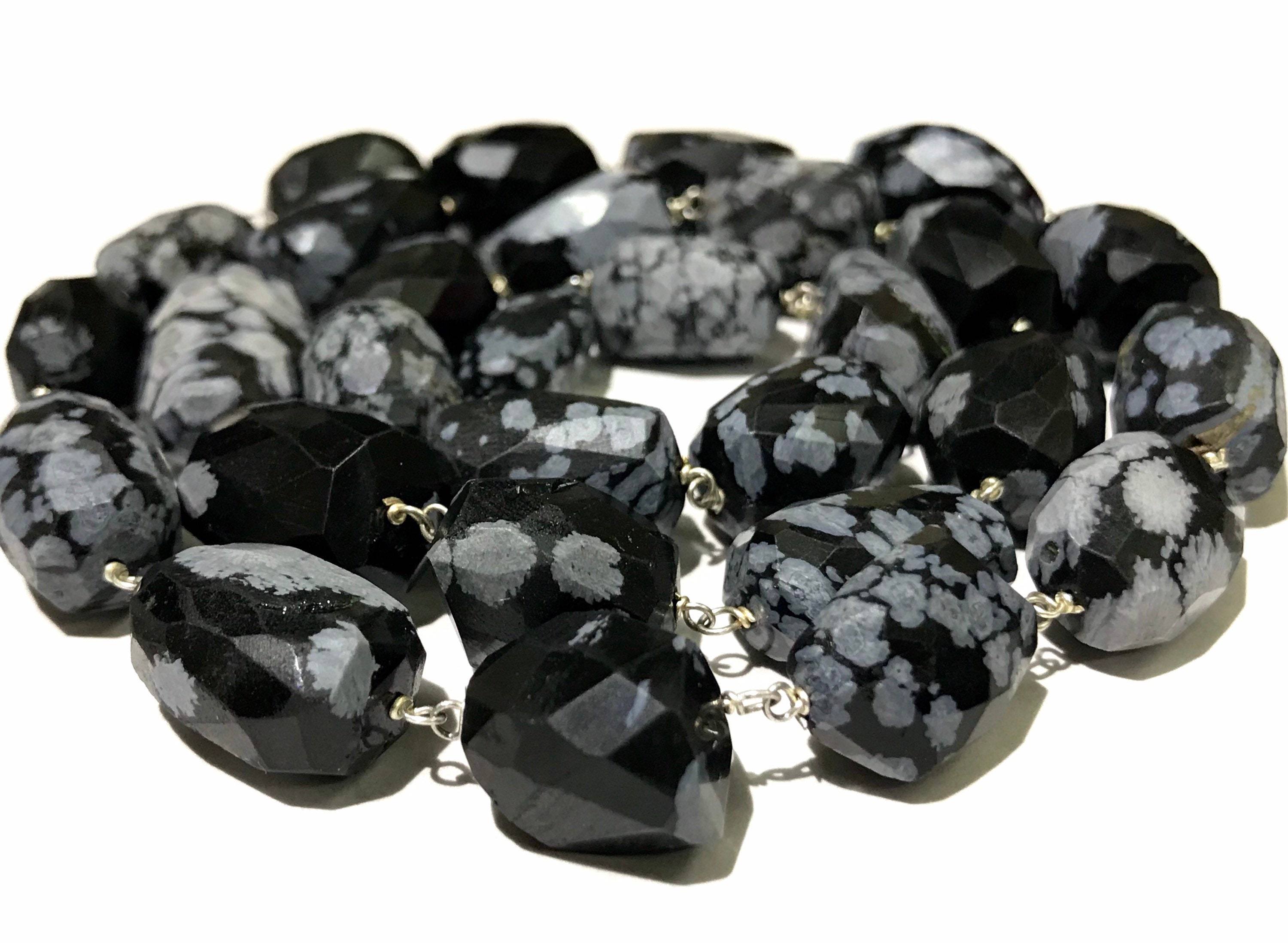 Rosary Aaa+ Natural Blackobsidian11*12-16*19mm W*h Nuggets /23” Black Obsidian Gemstone Rosary/faceted Black Obsidian Rosary Very Rear Rosary Aaa+ Natural Blackobsidian11*12-16*19mm W*h Nuggets /23” Black Obsidian Gemstone Rosary/faceted Black Obsidian Rosary Very Rear