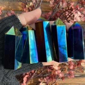 Aura Obsidian, Aura Obsidian Point, Qty. 1