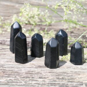 Black Obsidian Small Tower