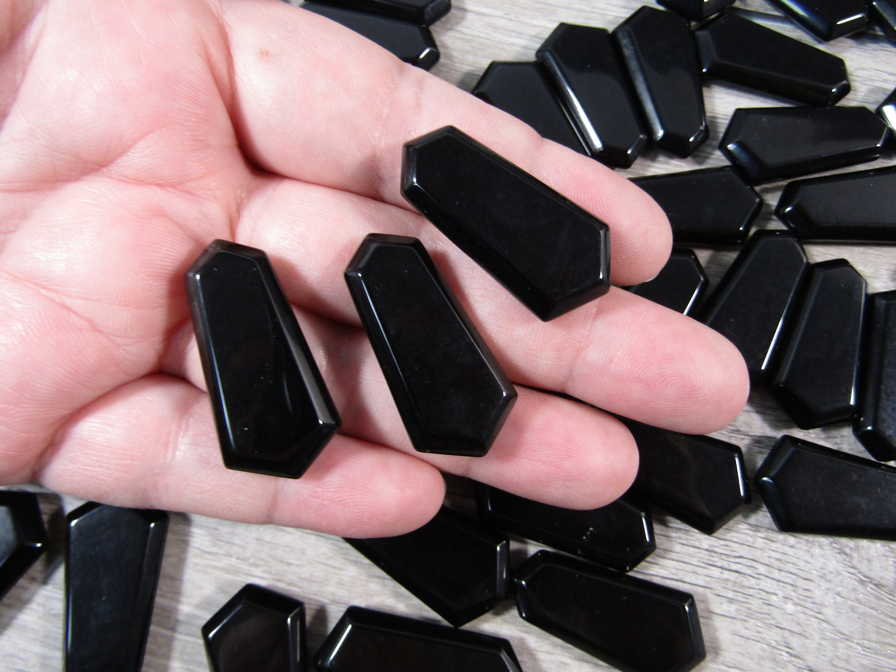 Obsidian Double Terminated 1 Inch + Flat Wand