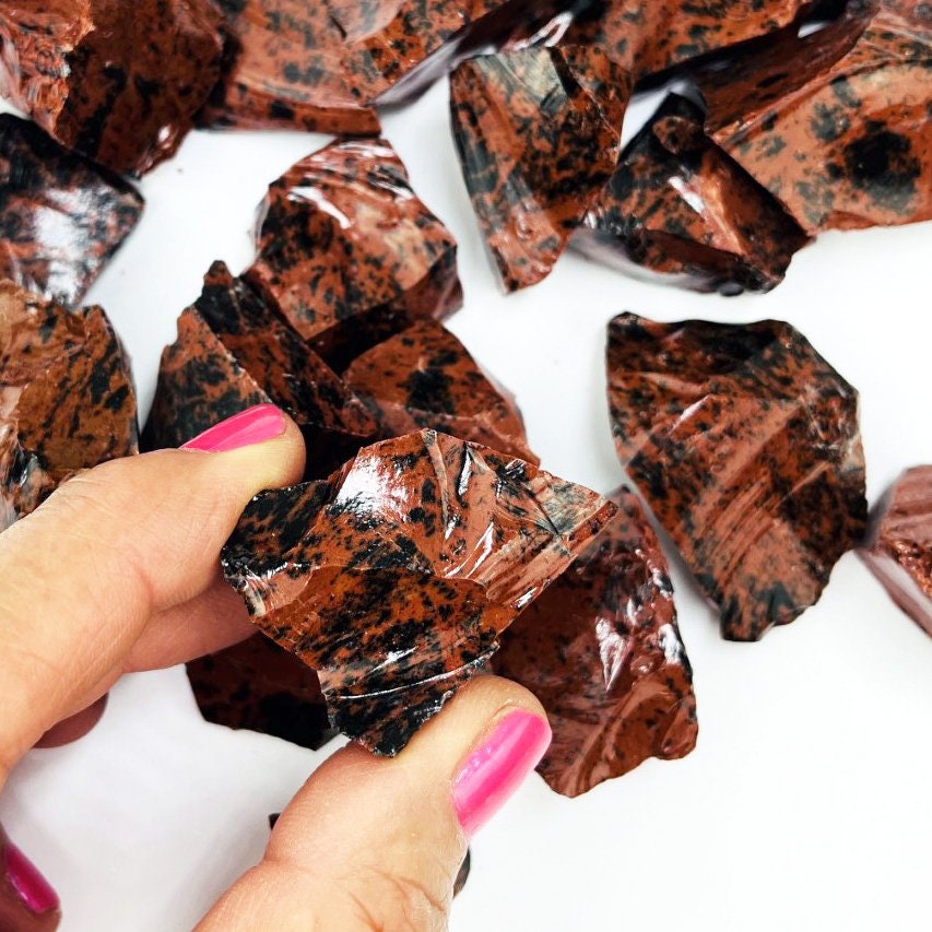 Coffee Obsidian Natural Stone - Rough Crystal Coffee Obsidian Natural Stone - Rough Crystal