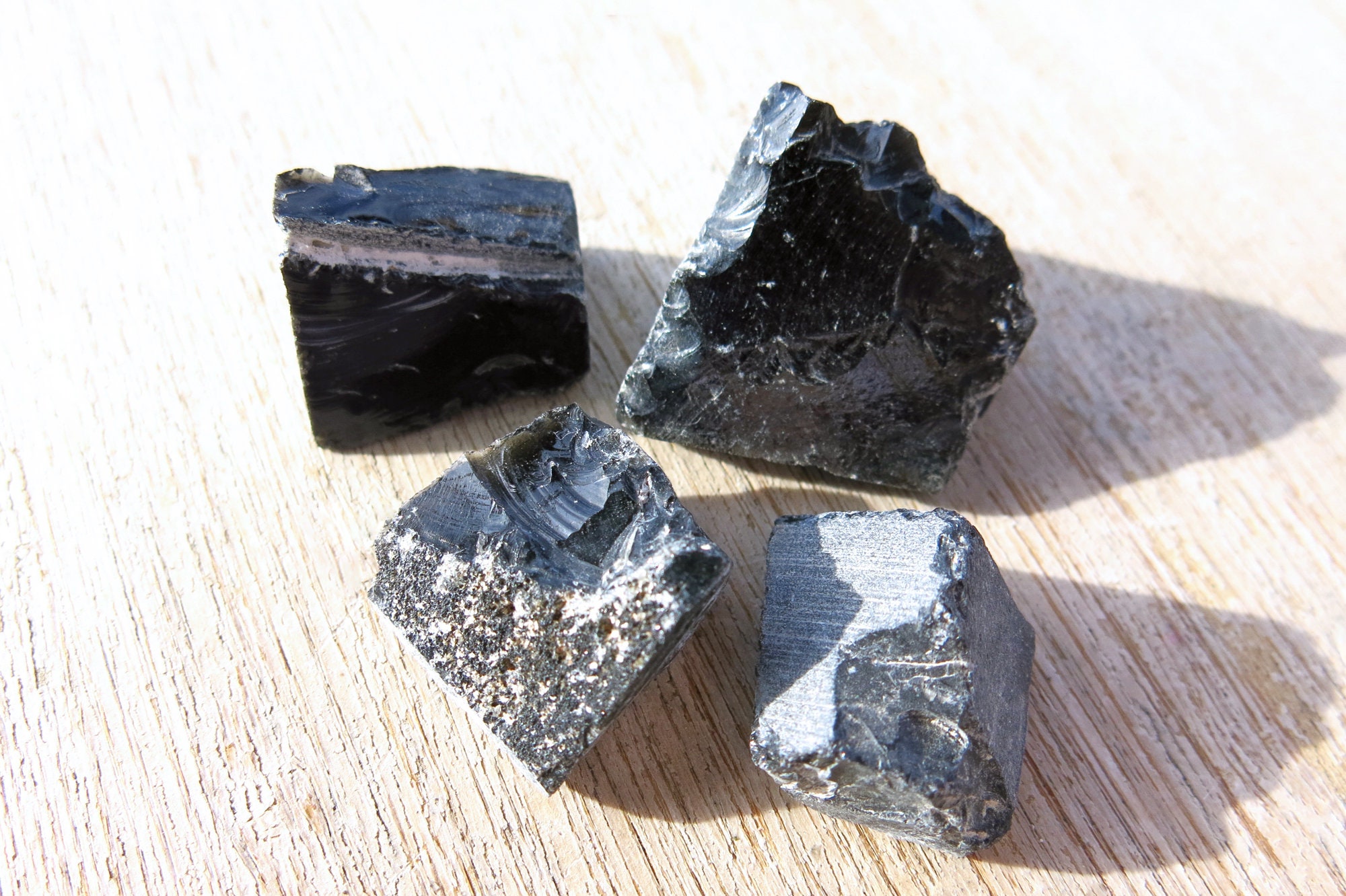 Obsidian Crystal Stone Rough