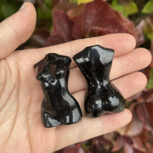 2 Inches Black Obsidian Goddess Model,reiki Healing Decor,hand Carving Healing Decor,model Home Decor,model Gemstone Decor,for Gift Decor.