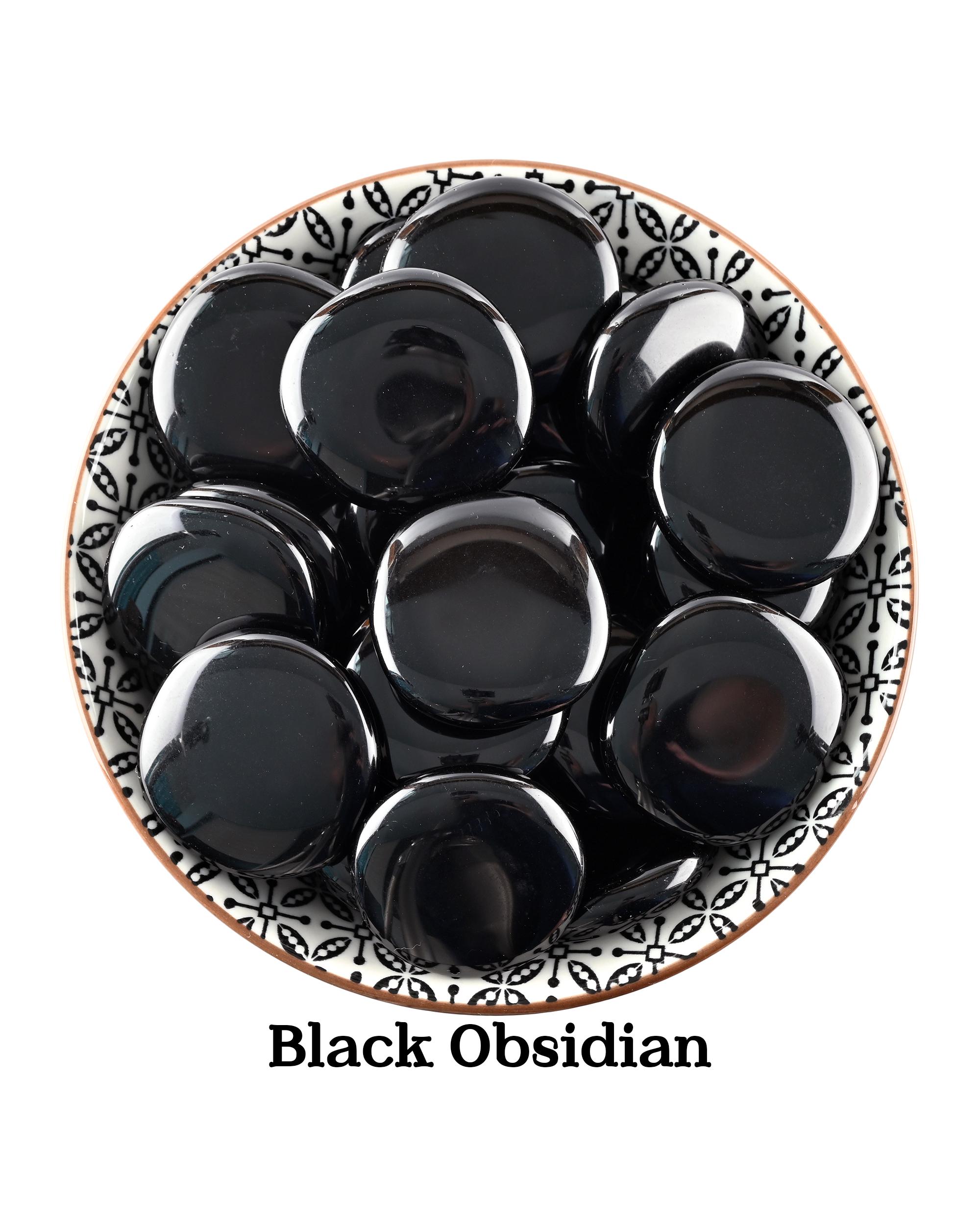 Black Obsidian Palm Stone, Black Obsidian Smooth Stone, Black Obsidian, Palm Crystals, Zodiac Signs Sagittarius, Scorpio, Capricorn, Gifts
