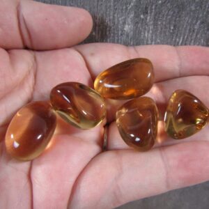Autumn Obsidian Tumbled Stone About 3/4"