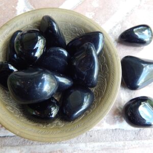 Black Obsidian Tumbled Stone