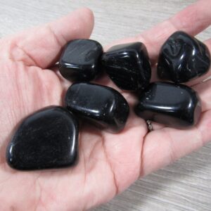 Obsidian Tumbled Stone About 3/4"