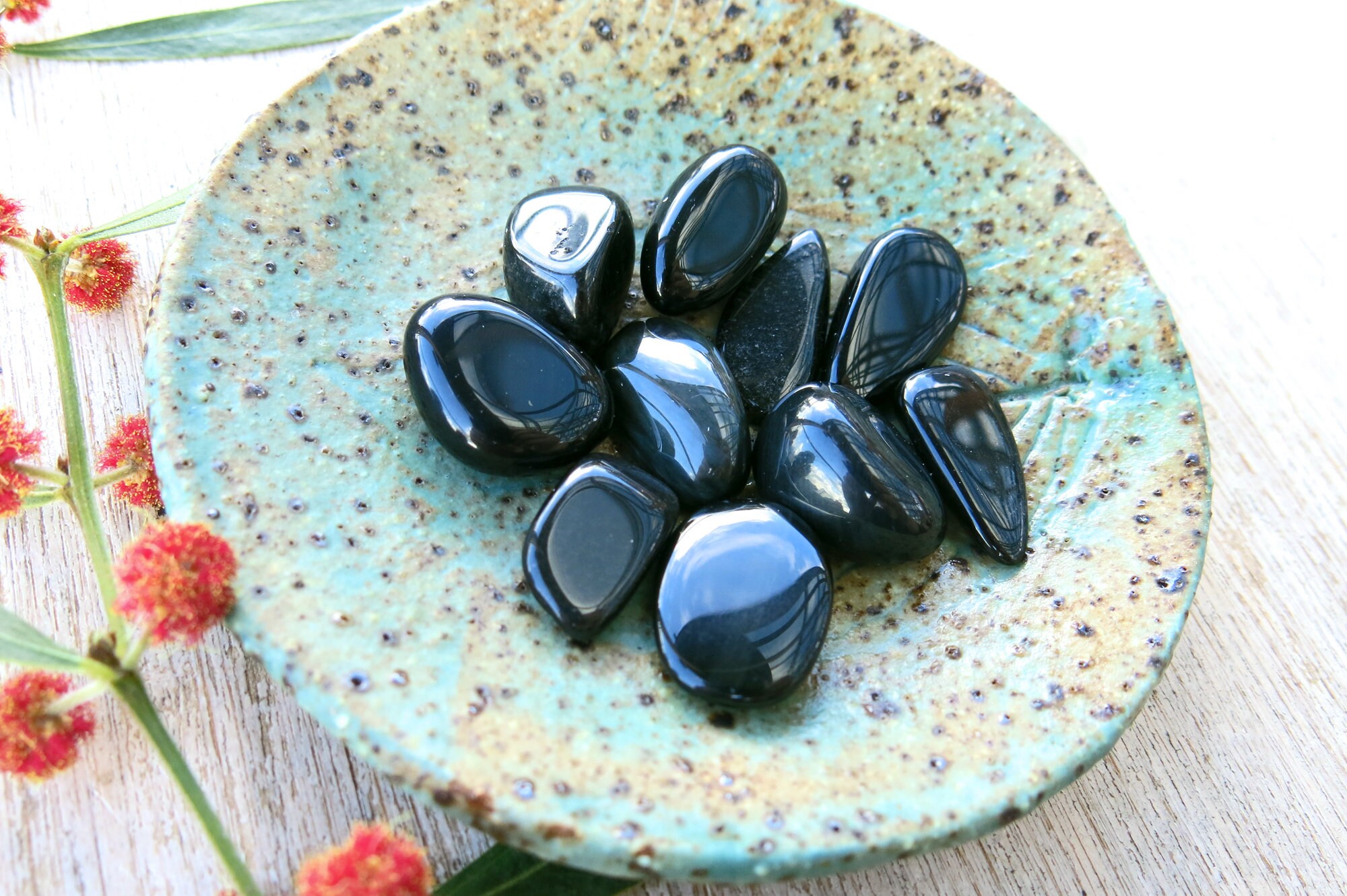 Obsidian Tumble Stone