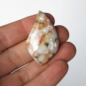 Ocean Jasper Freeform Cabochon - Oj Stone Cab - Destash Ocean Jasper Freeform Cabochon - Oj Stone Cab - Destash