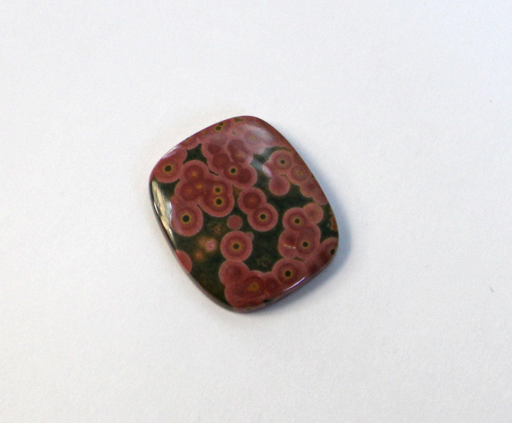 Ocean Jasper Rectangle Cabochon - Oj Stone Cab - Destash Ocean Jasper Rectangle Cabochon - Oj Stone Cab - Destash