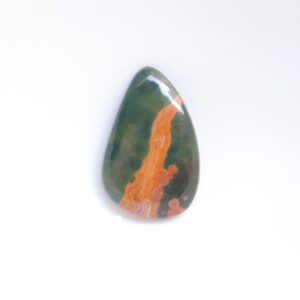 Top Quality Ocean Jasper Cabochon, Natural Ocean Jasper Stone, Orbicular Jasper Palm, Polished Ocean Jasper, Energy Crystal, Heart Chakra