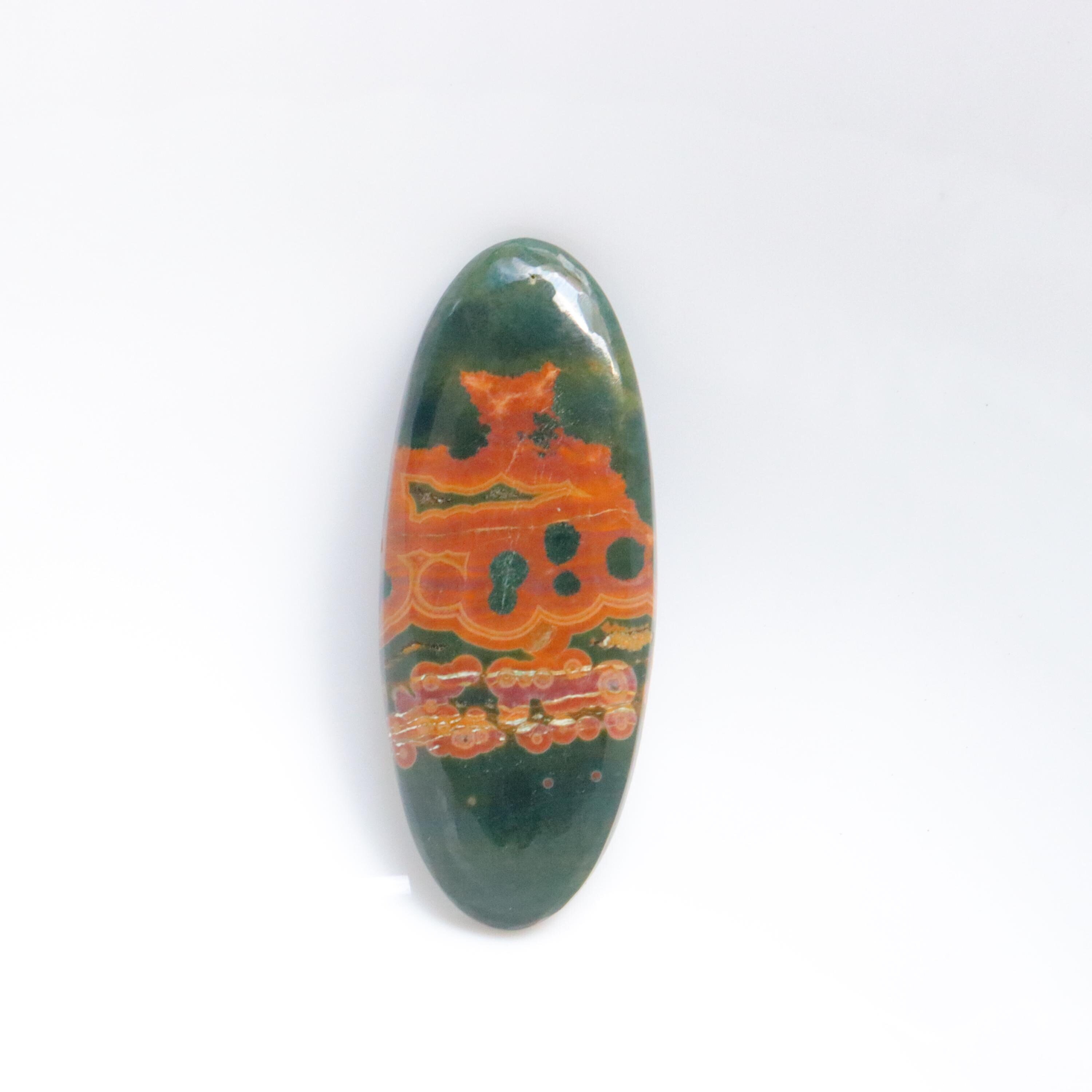 Top Quality Ocean Jasper Cabochon, Natural Ocean Jasper Stone, Orbicular Jasper Palm, Polished Ocean Jasper, Energy Crystal, Heart Chakra Top Quality Ocean Jasper Cabochon, Natural Ocean Jasper Stone, Orbicular Jasper Palm, Polished Ocean Jasper, Energy Crystal, Heart Chakra