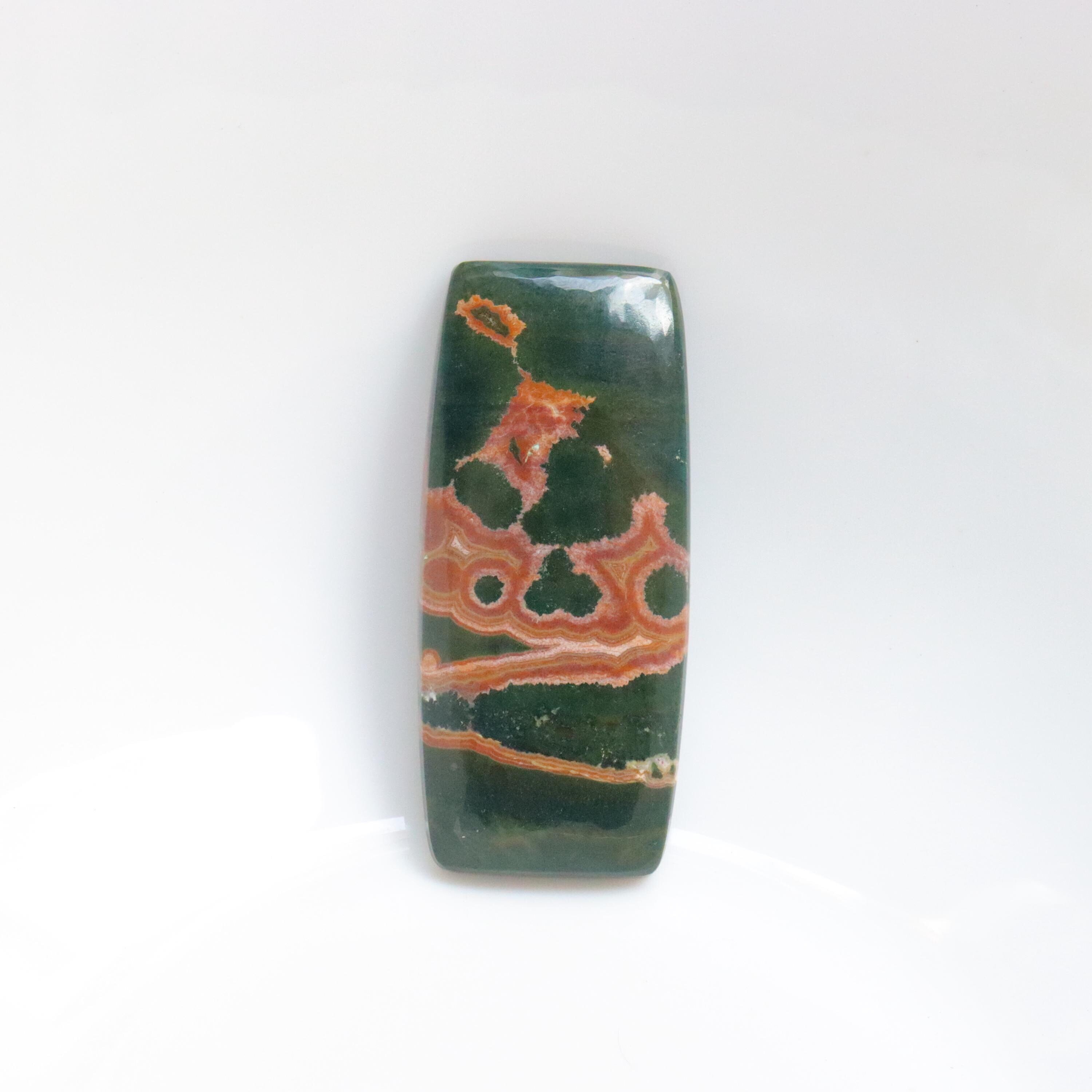 Top Quality Ocean Jasper Cabochon, Natural Ocean Jasper Stone, Orbicular Jasper Palm, Polished Ocean Jasper, Energy Crystal, Heart Chakra Top Quality Ocean Jasper Cabochon, Natural Ocean Jasper Stone, Orbicular Jasper Palm, Polished Ocean Jasper, Energy Crystal, Heart Chakra