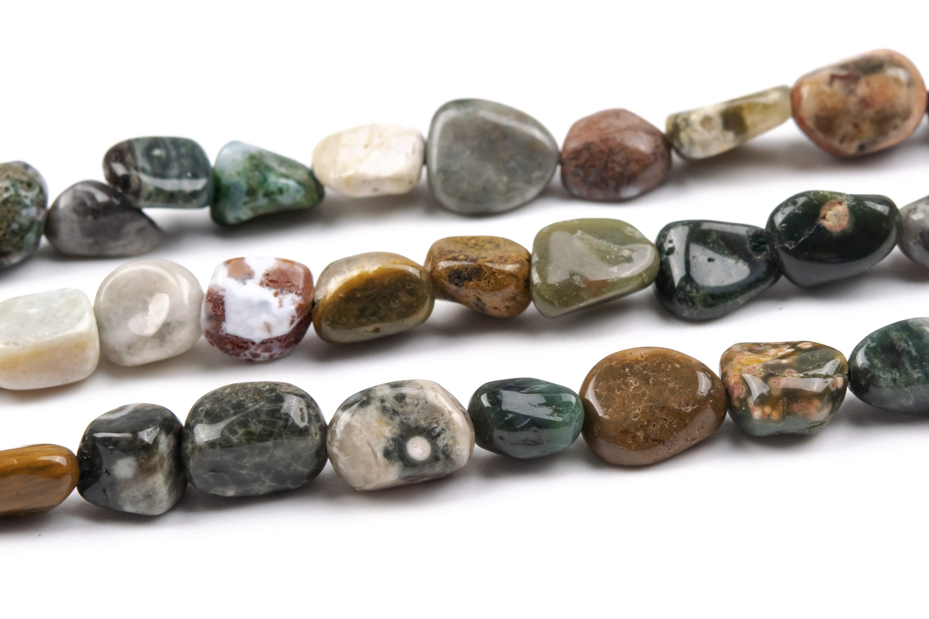 7-9mm Ocean Jasper Beads Pebble Nugget Grade Aa Genuine Natural Gemstone Beads 15.5"/7.5" Bulk Lot Options (108418) 7-9mm Ocean Jasper Beads Pebble Nugget Grade Aa Genuine Natural Gemstone Beads 15.5"/7.5" Bulk Lot Options (108418)