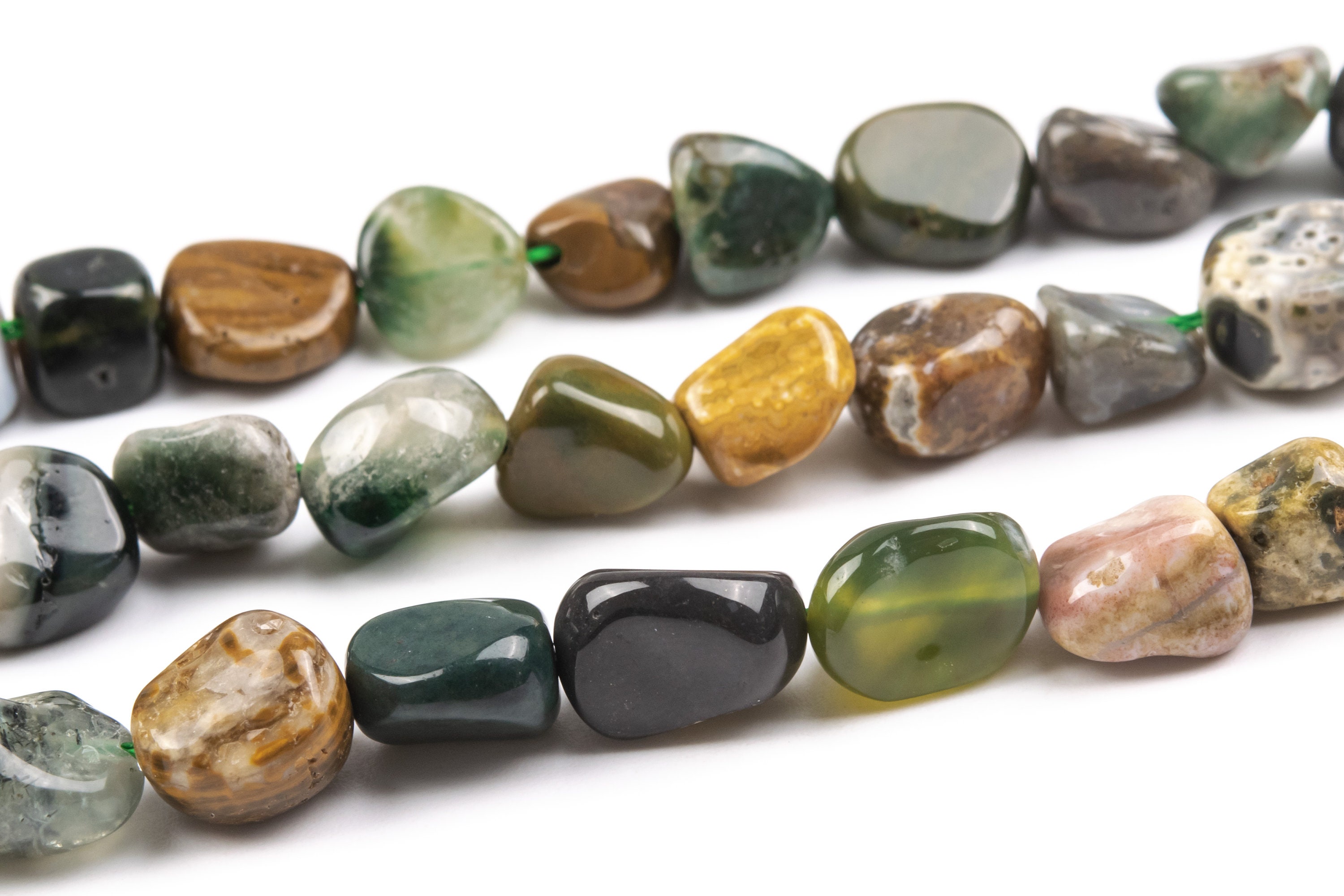 8-10mm Multicolor Ocean Jasper Beads Pebble Nugget Grade Aa Genuine Natural Gemstone Loose Beads 15.5" / 7.5" Bulk Lot Options (108535) 8-10mm Multicolor Ocean Jasper Beads Pebble Nugget Grade Aa Genuine Natural Gemstone Loose Beads 15.5" / 7.5" Bulk Lot Options (108535)