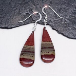 Ocean Life - Madagascar Ocean Jasper Sterling Silver Earrings