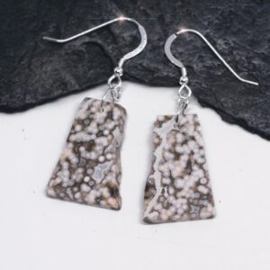Ocean Life - Madagascar Ocean Jasper Sterling Silver Earrings