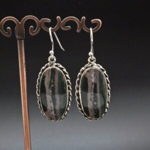 Sterling Silver Ocean Jasper Earrings Sterling Silver Ocean Jasper Earrings