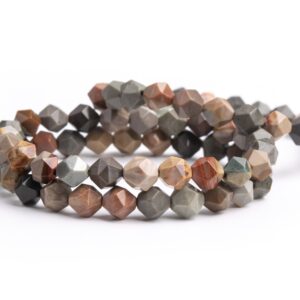 Natural Multicolor Ocean Jasper Gemstone Grade Aaa Star Cut Faceted 5-6mm 7-8mm 9-10mm Loose Beads Natural Multicolor Ocean Jasper Gemstone Grade Aaa Star Cut Faceted 5-6mm 7-8mm 9-10mm Loose Beads