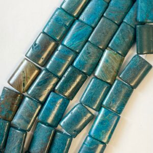 Ocean Jasper 18x13x6mm Rectangle Gemstone Beads -15.5 inch strand Ocean Jasper 18x13x6mm Rectangle Gemstone Beads -15.5 inch strand