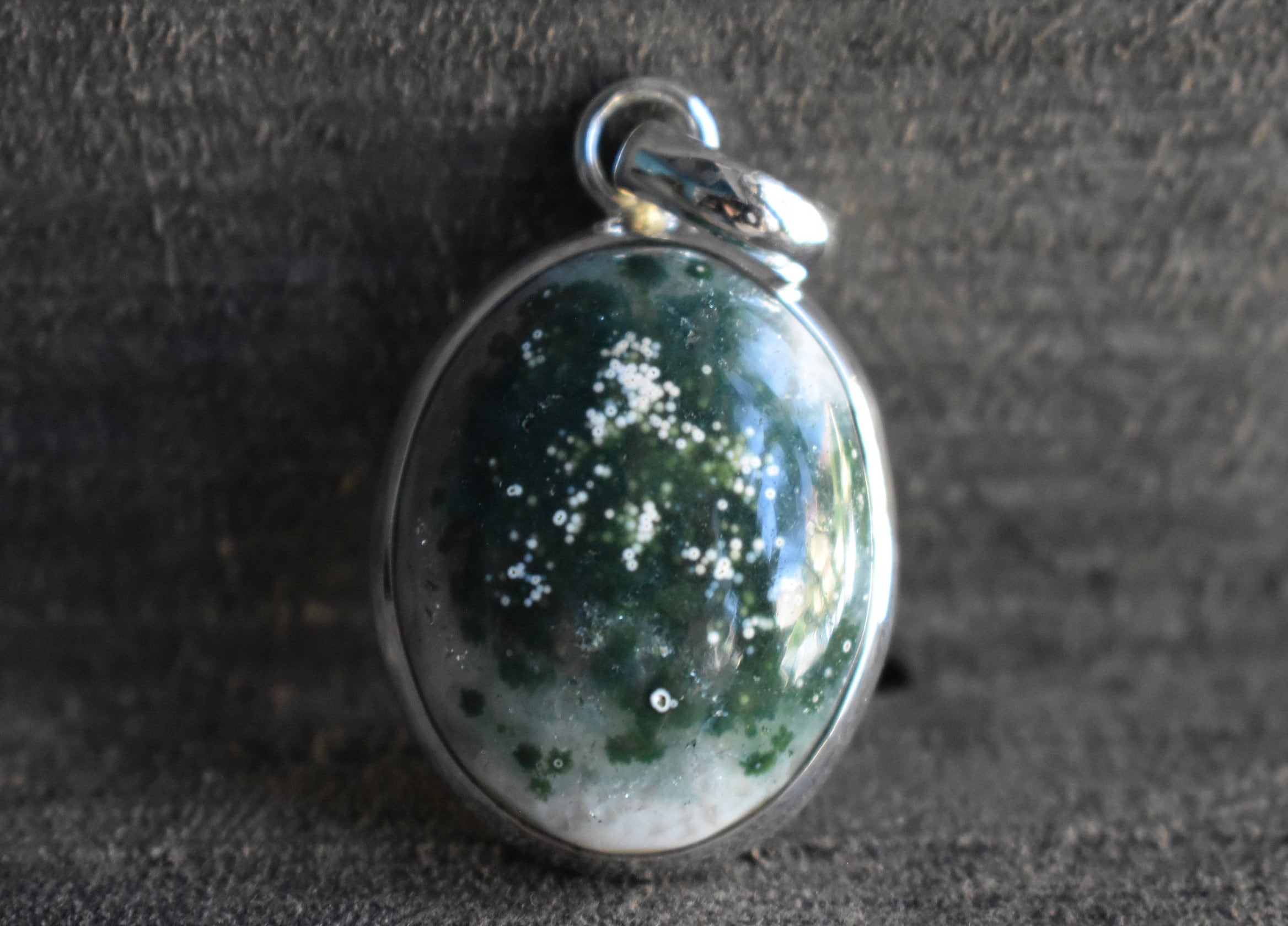 Ocean Jasper 925 Silver Pendant, Gemstone Jewelry Ocean Jasper 925 Silver Pendant, Gemstone Jewelry