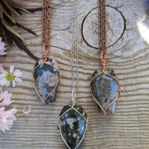 Ocean Jasper Coffin Pendant, Natural Ocean Jasper Pendant, Green Ocean Jasper Necklace, Coffin Pendant, Green Coffin Necklace, Crystal Coffi Ocean Jasper Coffin Pendant, Natural Ocean Jasper Pendant, Green Ocean Jasper Necklace, Coffin Pendant, Green Coffin Necklace, Crystal Coffi