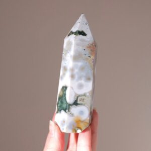 Ocean Jasper Crystal Tower