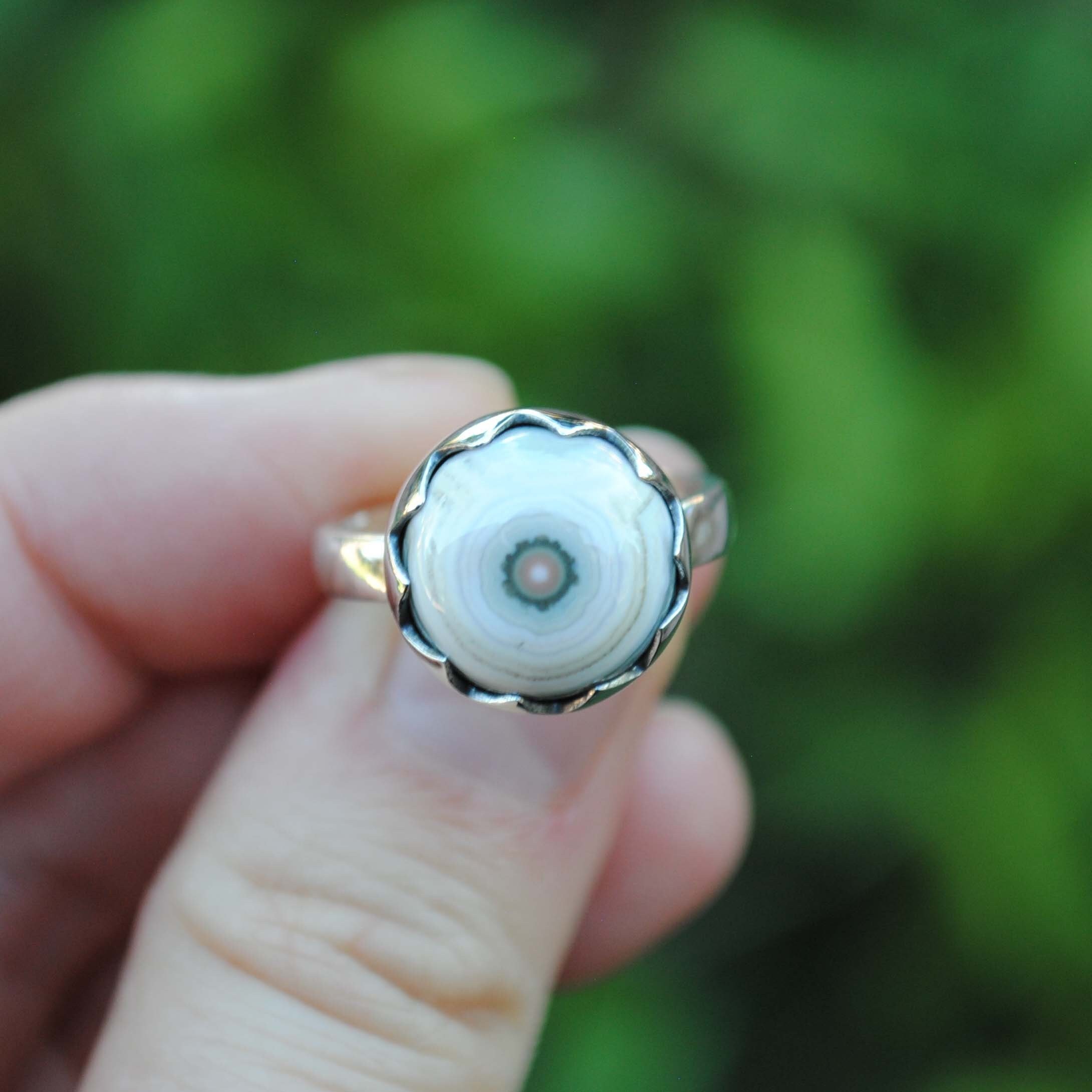 Size 6, Ocean Jasper Ring, Ocean Jasper Jewelry Size 6, Ocean Jasper Ring, Ocean Jasper Jewelry