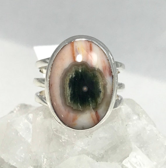 Ocean Jasper Ring Size 6 1/2