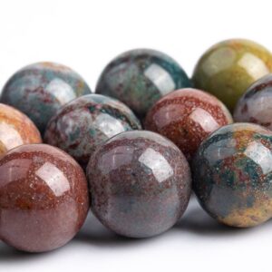 12mm Ocean Jasper Beads Grade Aaa Genuine Natural Gemstone Round Loose Beads 15" / 7.5” Bulk Lot Options (111284) 12mm Ocean Jasper Beads Grade Aaa Genuine Natural Gemstone Round Loose Beads 15" / 7.5” Bulk Lot Options (111284)