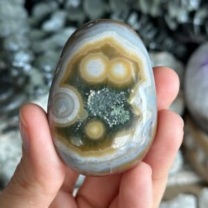 8th Vein Ocean Jasper Palmstone, Marovato, Jelly Oj
