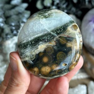 8th Vein Ocean Jasper Palmstone, Marovato, Jelly Oj