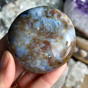 8th Vein Jelly Ocean Jasper Palmstone, Marovato, Jelly Oj