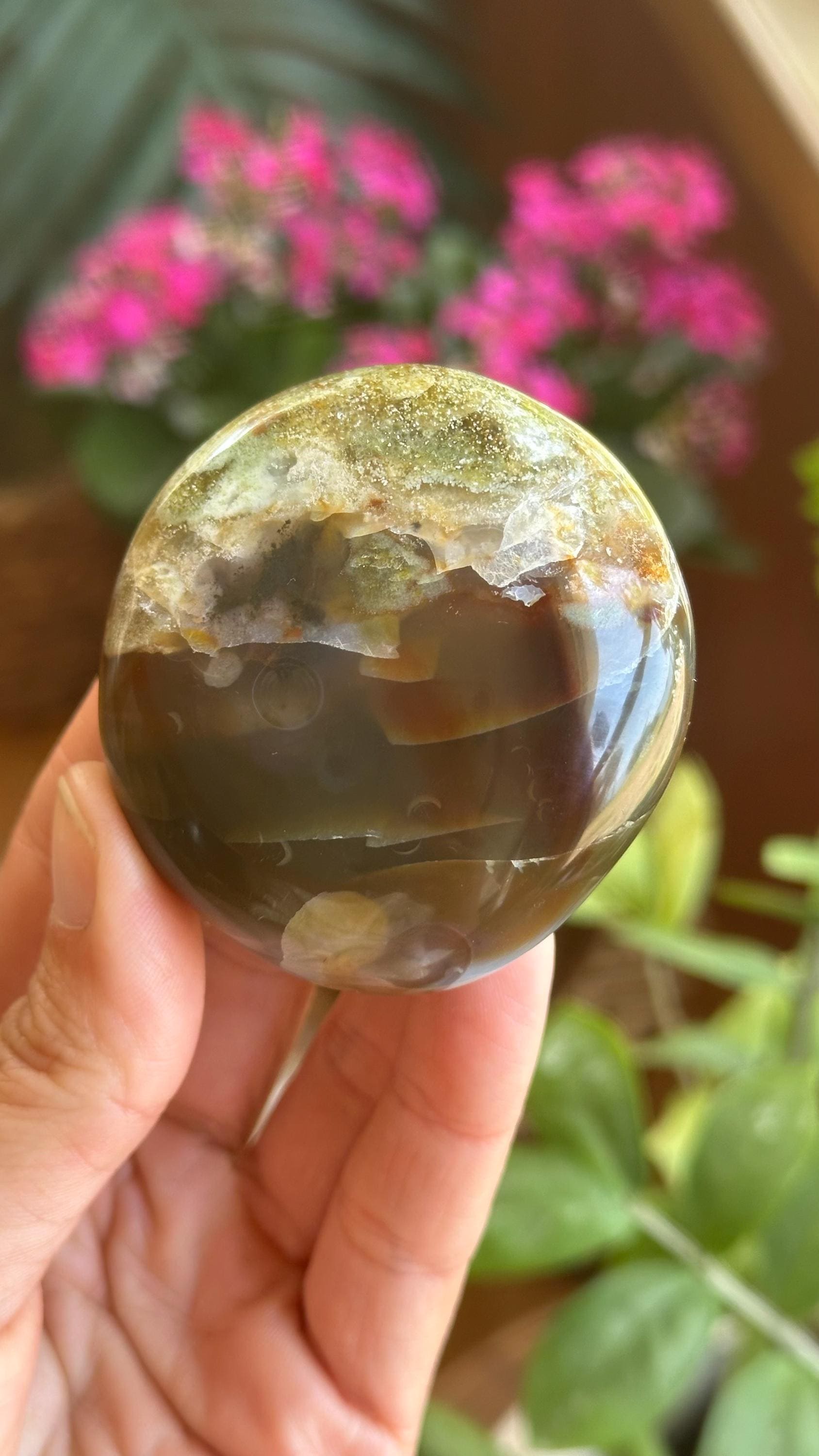 8th Vein Ocean Jasper Palmstone, Marovato, Jelly Oj