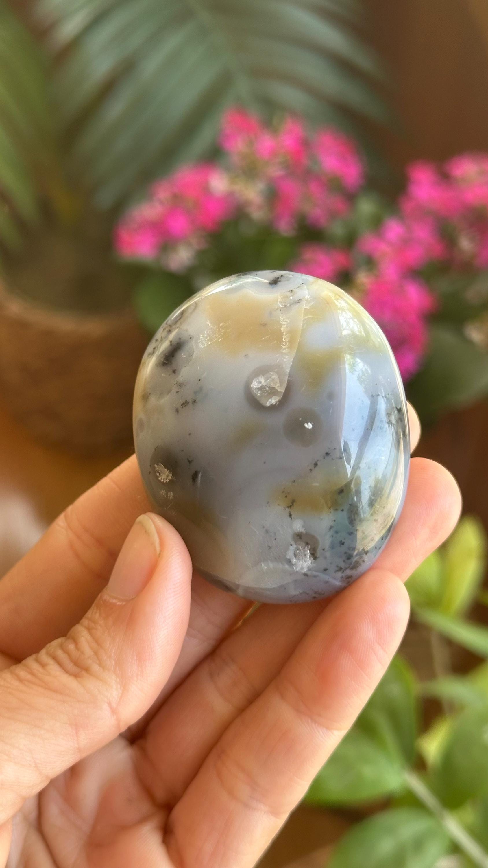 8th Vein Ocean Jasper Palmstone, Marovato, Jelly Oj