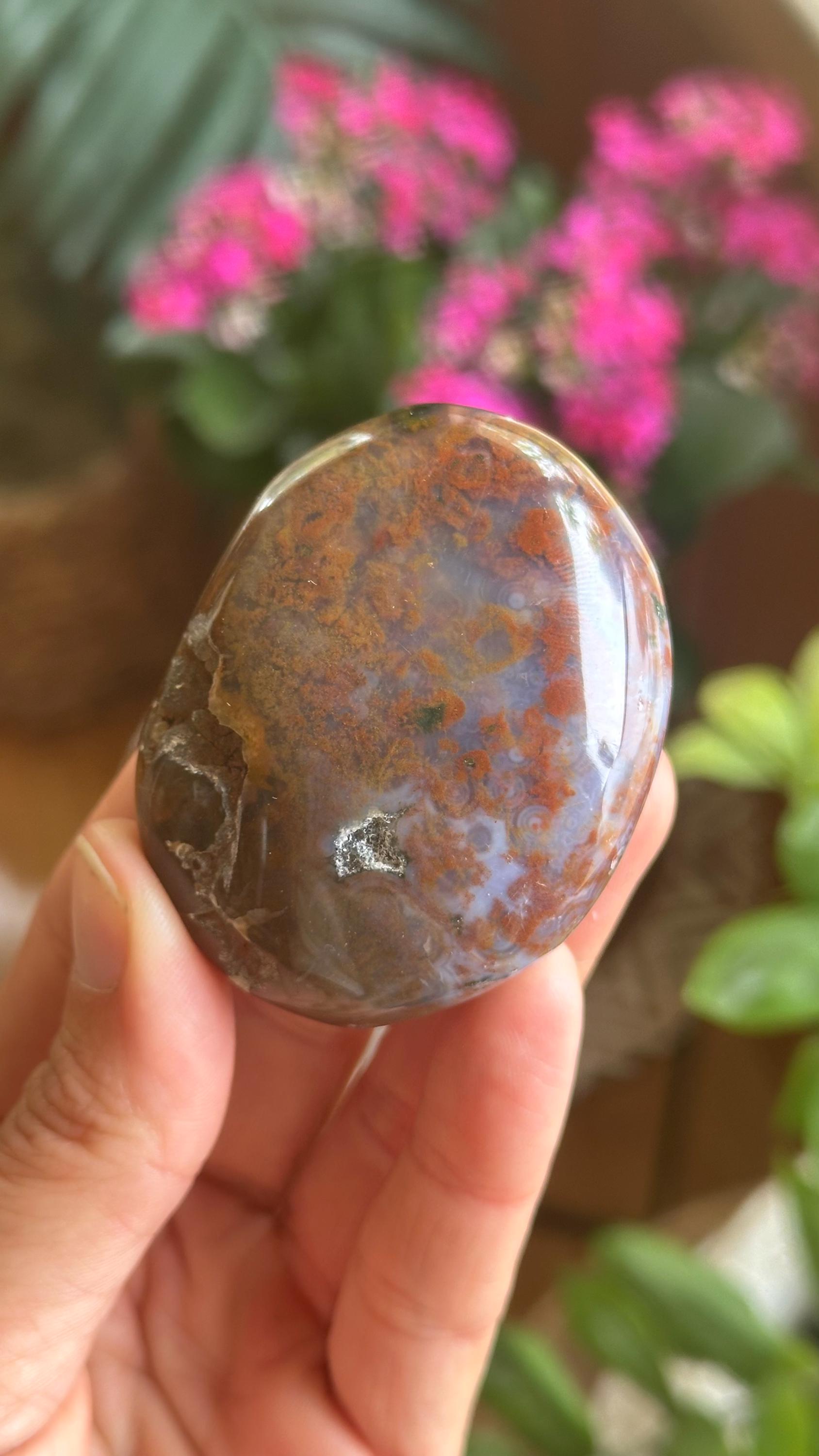 8th Vein Ocean Jasper Palmstone, Marovato, Jelly Oj