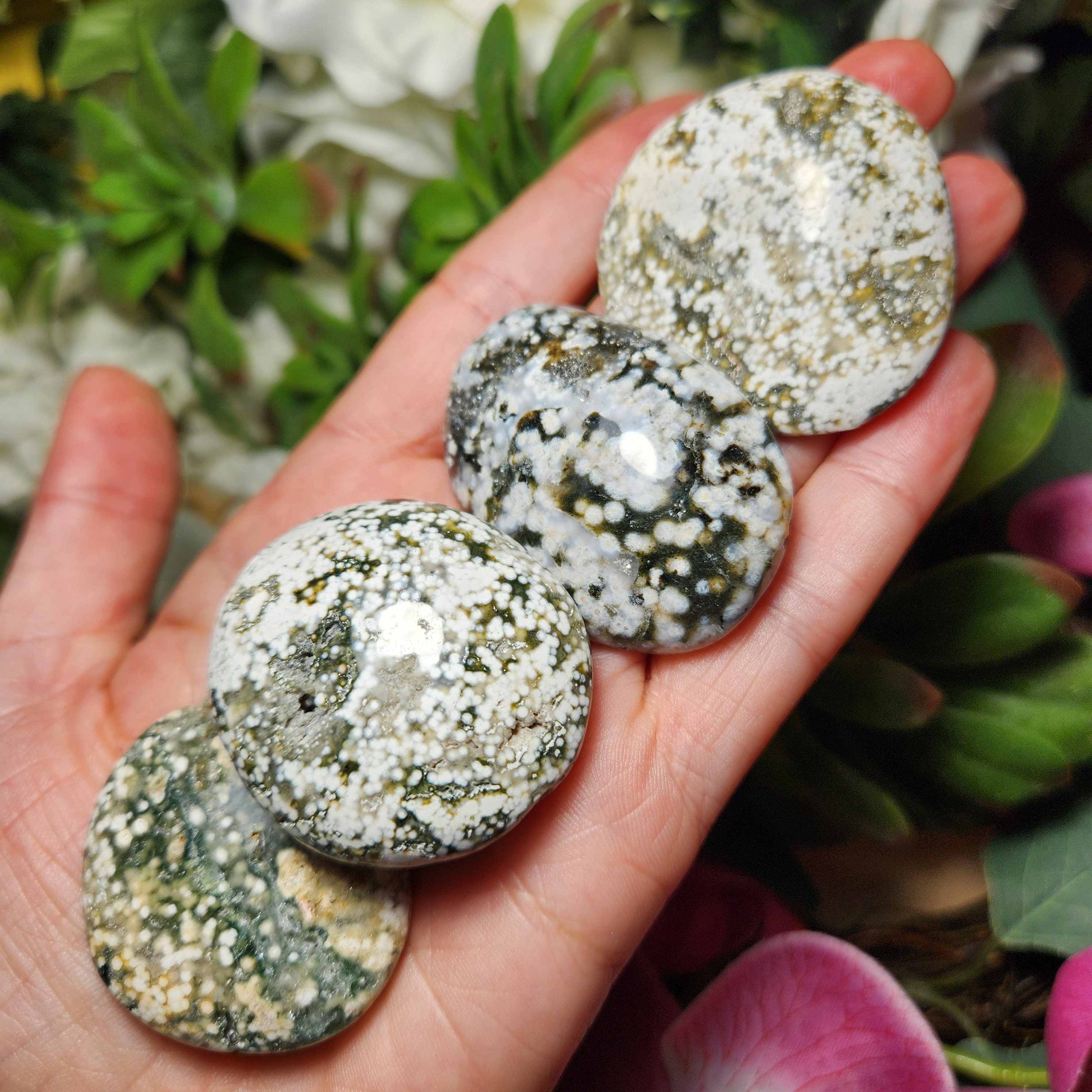 Ocean Jasper Palm Stone - Ocean Jasper - Ocean Jasper Palm - Ocean Jasper Crystal - Ocean Jasper Stone Ocean Jasper Palm Stone - Ocean Jasper - Ocean Jasper Palm - Ocean Jasper Crystal - Ocean Jasper Stone