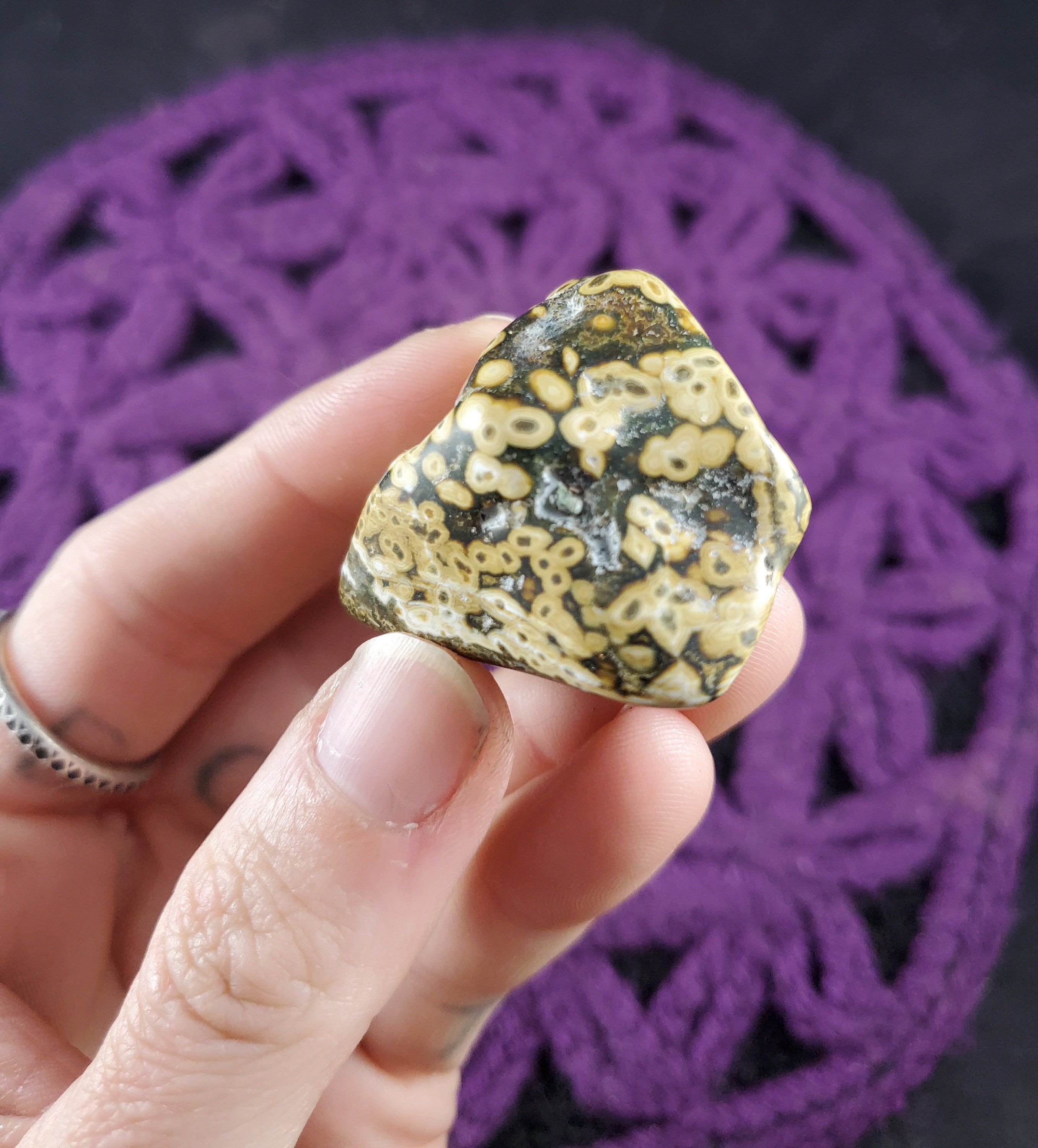 Ocean Jasper Tumbled Stone Gallet Crystal Pocket Stones Crystals Unique Orbicular A+ High Quality Madagascar Ocean Jasper Tumbled Stone Gallet Crystal Pocket Stones Crystals Unique Orbicular A+ High Quality Madagascar