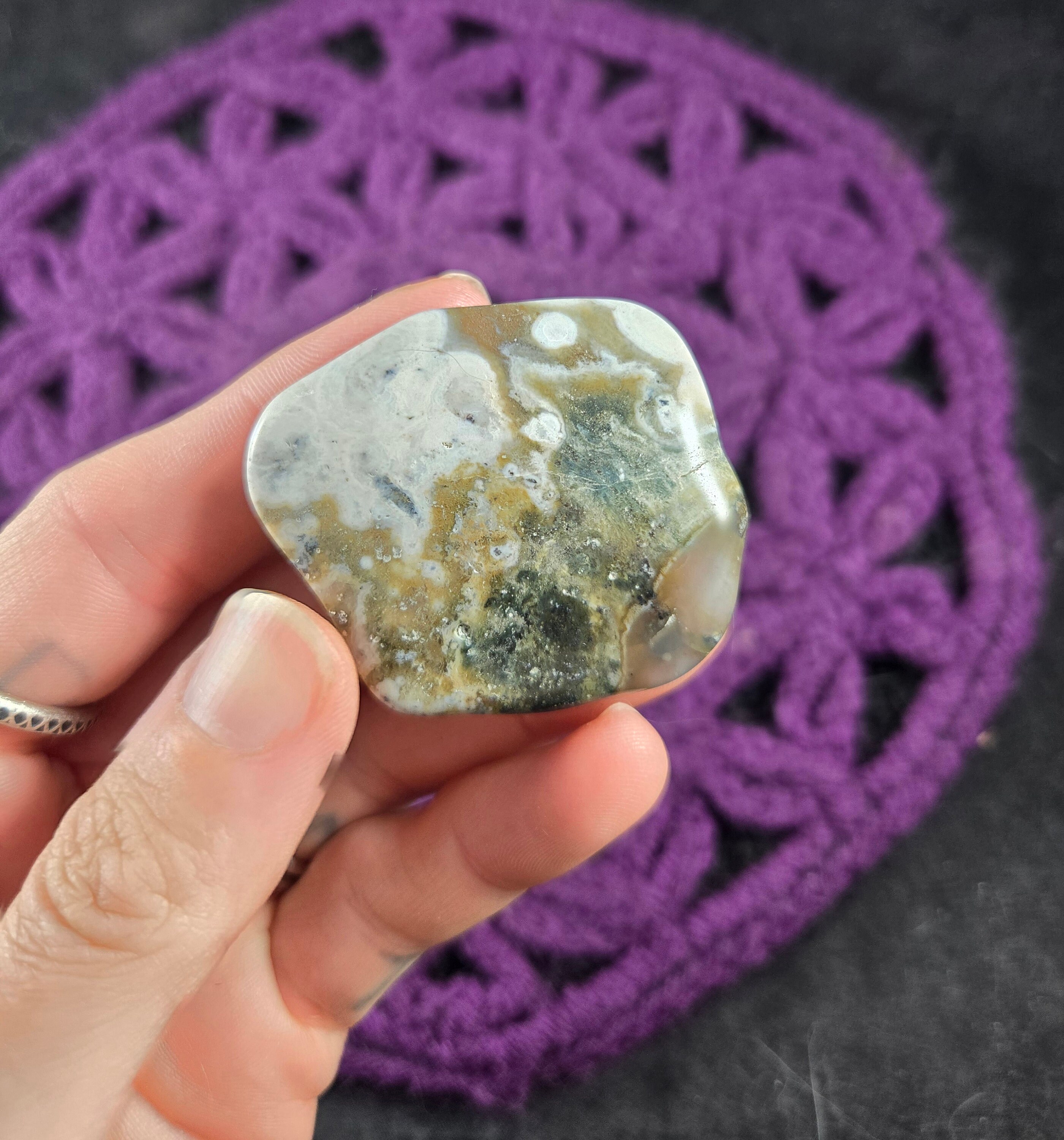 Ocean Jasper Tumbled Stone Gallet Crystal Pocket Stones Crystals Unique Orbicular A+ High Quality Madagascar Ocean Jasper Tumbled Stone Gallet Crystal Pocket Stones Crystals Unique Orbicular A+ High Quality Madagascar