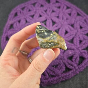 Ocean Jasper Tumbled Stone Gallet Crystal Pocket Stones Crystals Unique Orbicular A+ high quality Madagascar