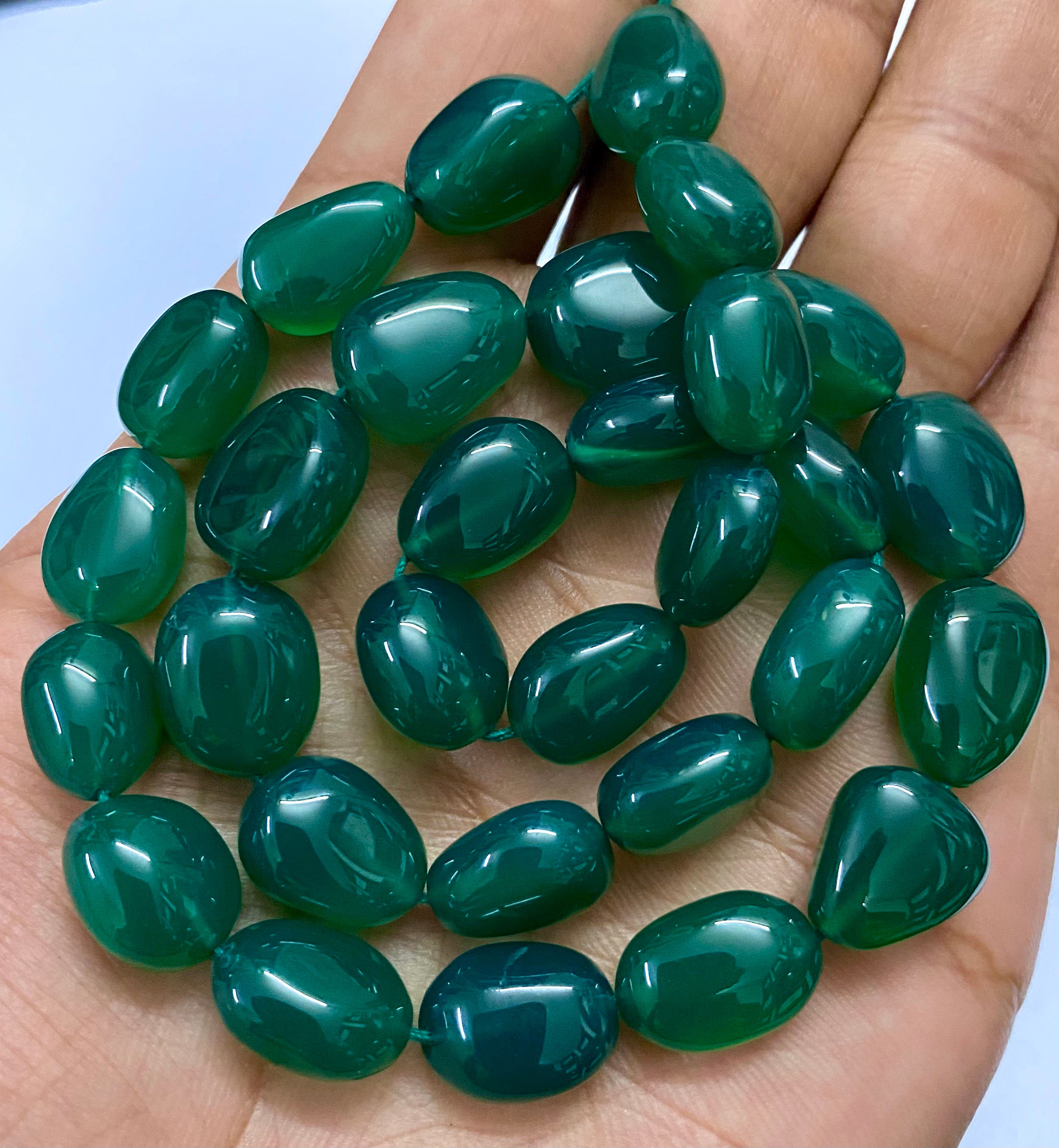 Aaa++ Green Onyx Smooth Nuggets Beads Natural Green Onyx Gemstone Beads 10-12mm Green Onyx Smooth Nuggets 16” Smooth Green Color Onyx Beads Aaa++ Green Onyx Smooth Nuggets Beads Natural Green Onyx Gemstone Beads 10-12mm Green Onyx Smooth Nuggets 16” Smooth Green Color Onyx Beads