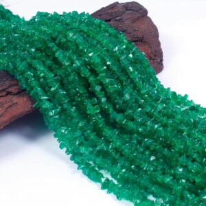 Green Onyx Smooth Uncut Beads, 34'' Uncut Beads,green Onyx,natural Green Onyx Uncut Chips,green Onyx Gemstone,raw Onyx Beads, Loose Beads