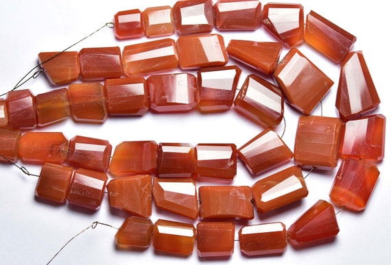 Red Onyx Nuggets Beads - 8 Inches - Natural Faceted Red Onyx Nuggets Stone - Size Is 10-16 Mm #1528 Red Onyx Nuggets Beads - 8 Inches - Natural Faceted Red Onyx Nuggets Stone - Size Is 10-16 Mm #1528